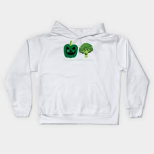 Greens with envy | Funny Halloween design Kids Hoodie